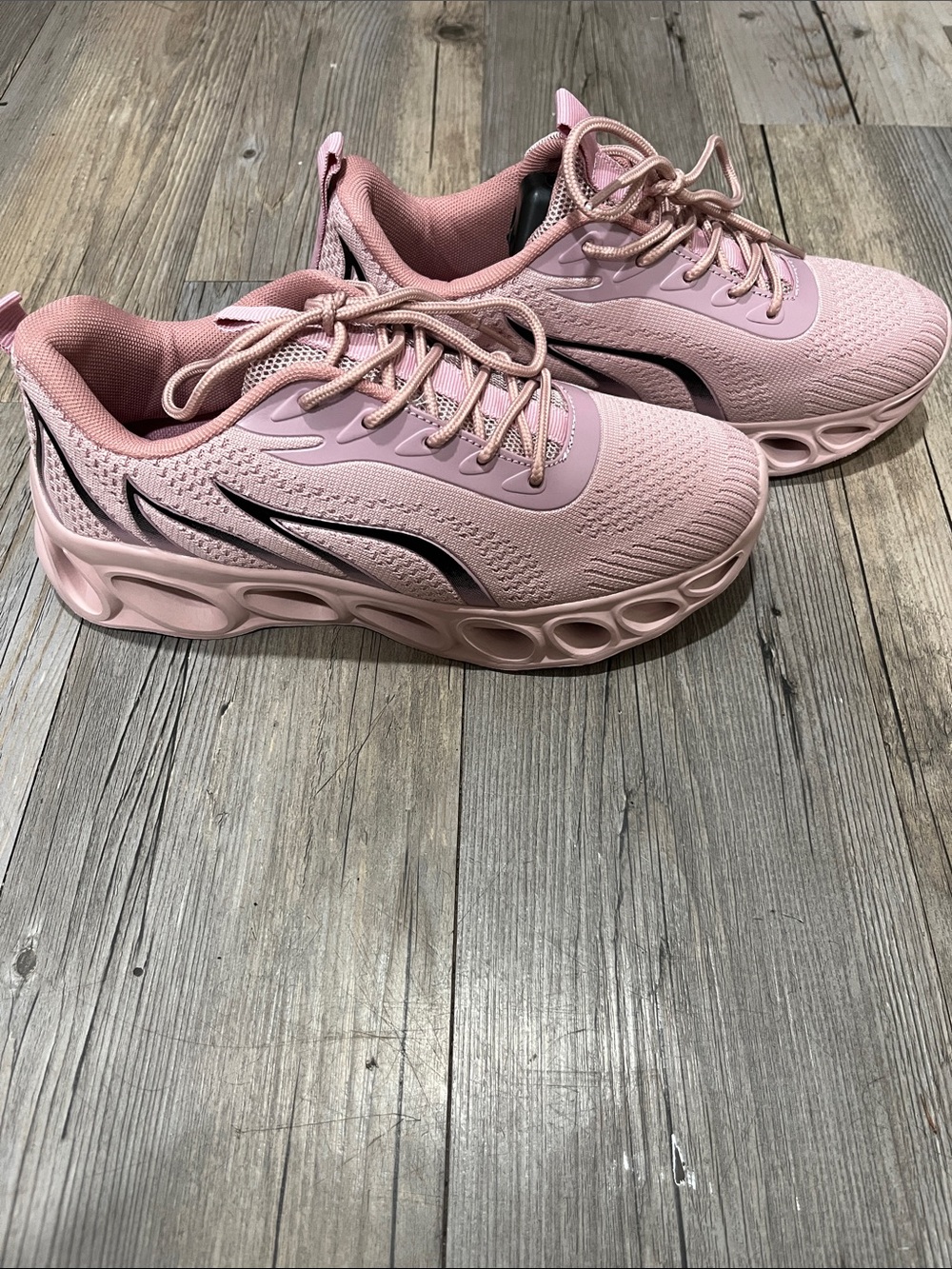 Dusty Rose athletic sneakers